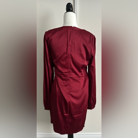 Great Escape Mini Dress - Burgundy - Fashion Nova - Picture 2 of 11